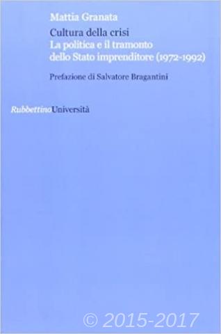 Copertina di Cultura della crisi